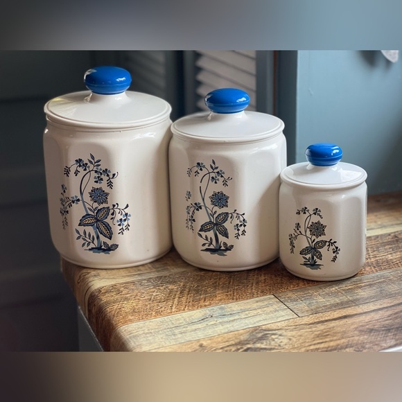 Kromex vintage canister set aluminum mcm - Picture 3 of 9